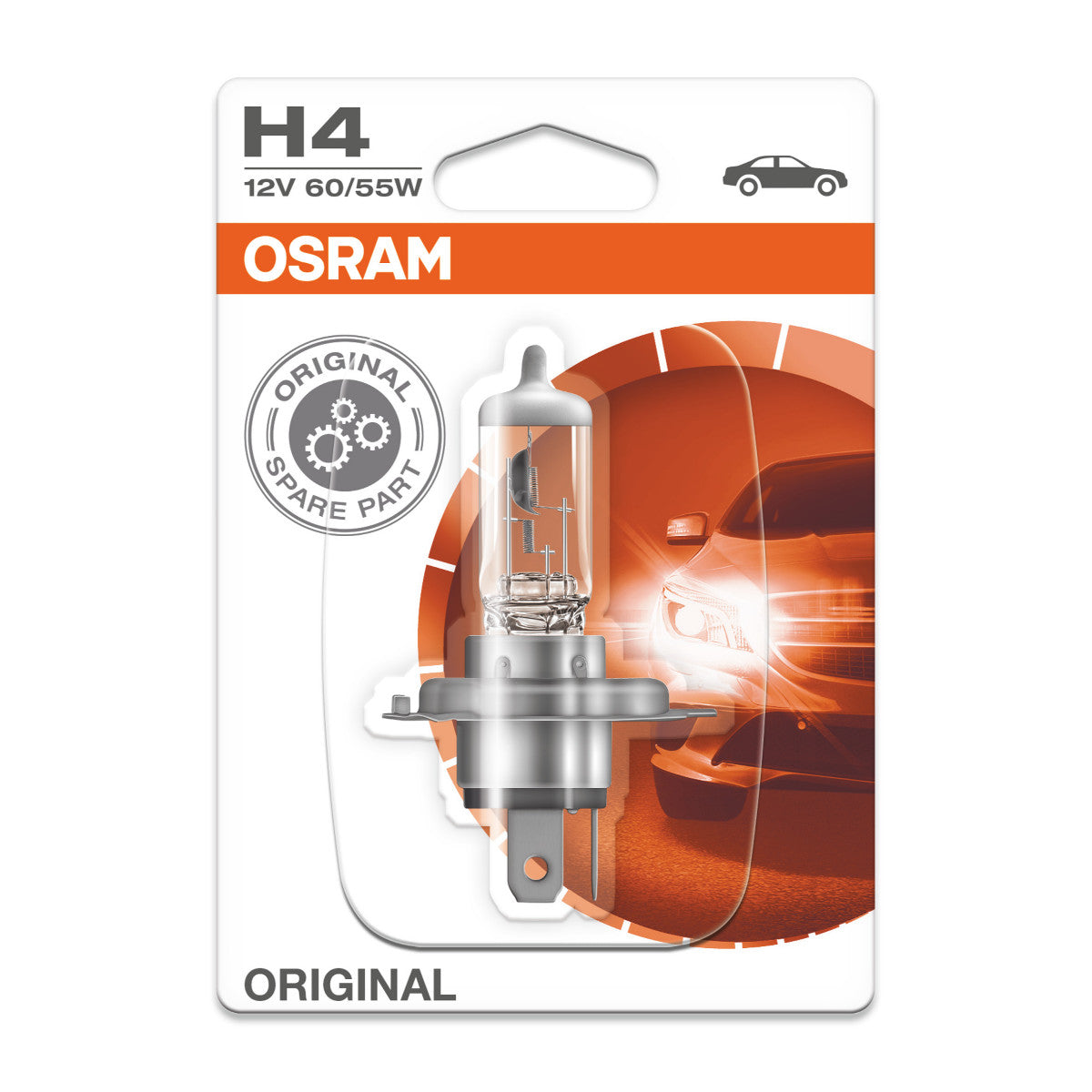 OSRAM ORIGINAL LINE - H4 - 12 V - 6055 W - Proyector halógeno