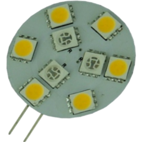 G4 12V/24V 0,6W/1,3W LED rojo/blanco cálido