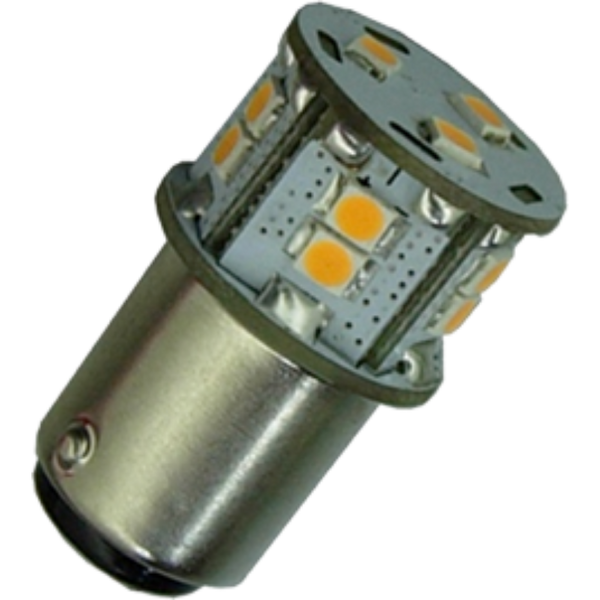 BA15s 12V/24V 1,8W LED