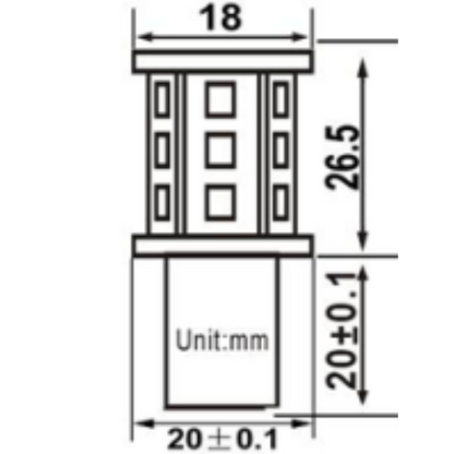 BAY15d 12V/24V 2.3W