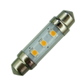 Spollampa 12V/24V 0.6W 42mm