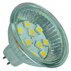 MR16 12V/24V 1.5W Glas