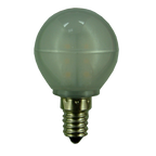 E14 12V/24V 2.5W Frostat glas