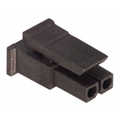 Caja de conectores - macho con 2 polos y 1 fila - incl. clavija - paquete de 2