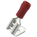 Manguito de rama de vinilo rojo 6,3 x 0,8 mm - 10 uds.