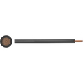 Conductor trenzado PVC 0,5mm2 Cobre desnudo Negro por metro