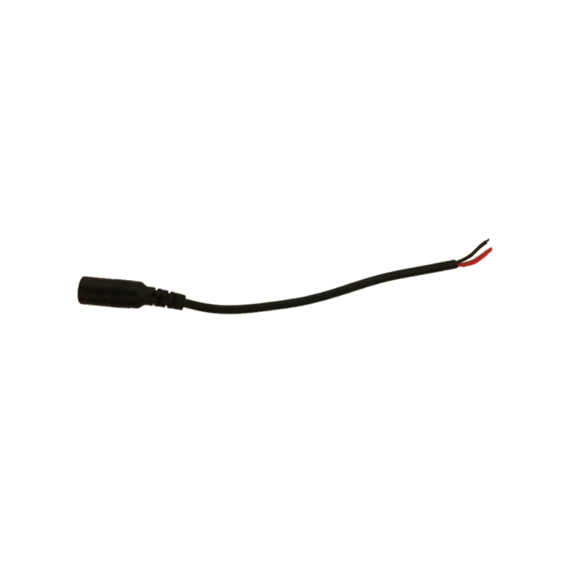 Enchufe hembra de CC con cable de 15 cm 12V/24V